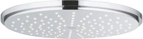 img 1 attached to 💦 GROHE 27814001 Rainshower 210 Shower Head: Luxurious 1 Spray for a Refreshing Shower Experience in Starlight Chrome