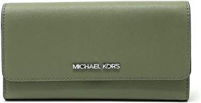 img 4 attached to Michael Kors Womens Travel Trifold Women's Handbags & Wallets in Wallets