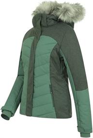 img 1 attached to Mountain Warehouse Womens Padded Jacket Sports & Fitness