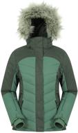 mountain warehouse womens padded jacket sports & fitness logo