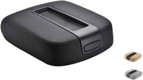 img 4 attached to 🔌 VeCarTech Center Console Lid Armrest Cover Replacement for 2007-2013 Chevy Silverado, Tahoe, Suburban, Avalanche, GMC Sierra, Yukon, Yukon XL - Black (Part# 15217111)