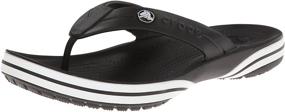 img 4 attached to Crocs 15103 Crocband X Flip Clog: The Perfect Blend of Style and Comfort