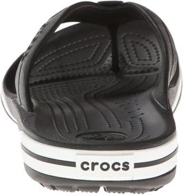 img 2 attached to Crocs 15103 Crocband X Flip Clog: The Perfect Blend of Style and Comfort