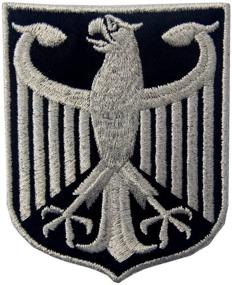 img 3 attached to Germany German Shield Metallic Embroidered
