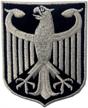 germany german shield metallic embroidered logo