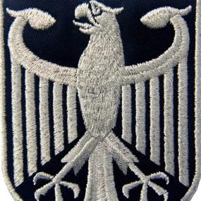 img 2 attached to Germany German Shield Metallic Embroidered
