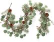 lohasbee artificial christmas garland eucalyptus logo