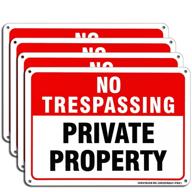 🚫 hisvision reflective professional graphics for trespassing logo