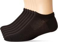 🧦 c9 champion men's no show socks in black, size 6-12 логотип