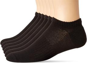 img 4 attached to 🧦 C9 Champion Men's No Show Socks in Black, Size 6-12