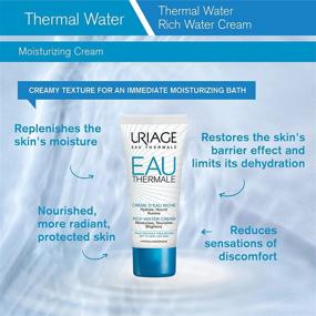 img 3 attached to URIAGE Thermal Rich Water Cream: Hydrating Shea Butter Moisturizer for Dry to Very Dry Skin - 1.35 fl.oz.