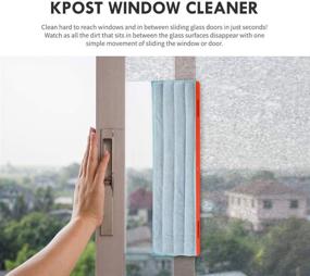img 3 attached to KPOST Sliding Cleaner Window Microfiber