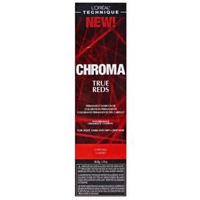 img 1 attached to 💄 Loreal Paris Chroma True Reds Hair Color in Chroma Garnet, 1.74 oz