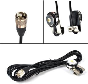 img 3 attached to 🚗 TWAYRDIO NMO Vehicle Antenna Mount: High-Quality PL259 Connector RG58 Coaxial Cable 13ft for Motorola, Yaesu, Vertex Standard, and Kenwood Mobile Radio Transceivers