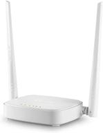 tenda n301 n300 wireless wi-fi router, simple setup, speeds up to 300mbps, white logo