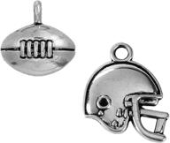 football charms love pieces helmets logo