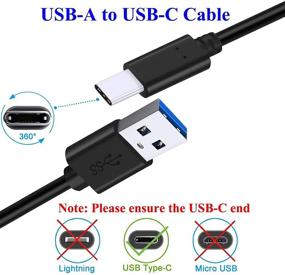 img 1 attached to ๐ 10mm Extended Tip USB Type C Fast Charger Cable Data Sync Cord - Compatible with Blackview BV5900 BV6300 Pro BV6900 BV9100 BV9500 Plus BV9600 BV9700 BV9800 BV9900E BV9900 Pro Rugged Phone - UNIDOPRO