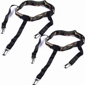 img 1 attached to 👔 Non-Slip Locking Clamps for Jelinda Dress Men's Clothing and Shirts