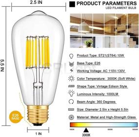 img 2 attached to 💡 CRLight Dimmable Filament – Experience Equivalent Brightness with Enhanced Dimming Capabilities