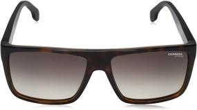 img 1 attached to 🕶️ Carrera CA5039S Rectangular Sunglasses for Men - Gradient Lens - Stylish Accessories