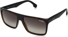 img 4 attached to 🕶️ Carrera CA5039S Rectangular Sunglasses for Men - Gradient Lens - Stylish Accessories