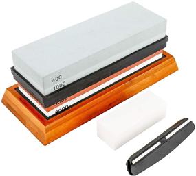 img 4 attached to Toolly Sharpening Double Sided Waterstone Flattening Abrasive & Finishing Products