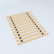 spring solution twin xl beige mattress support wooden bunkie board - 0.75-inch heavy duty slats for enhanced comfort логотип