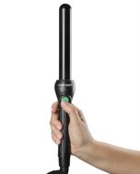 🖤 black jose eber curling iron with 25mm barrel and heat resistant glove logo