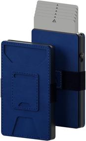 img 4 attached to Leather Holder Wallet Aluinum Blocking Men's Accessories in Wallets, Card Cases & Money Organizers