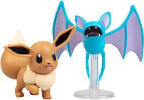 img 2 attached to 🔥 Unleash the Pokémon Battle Figure Launching Action: Unrivaled Fun and Adventure Await!