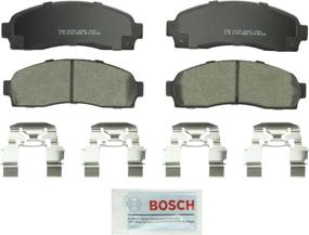 img 1 attached to 🔹 Набор керамических тормозных накладок Bosch BC833 QuietCast Premium для передних дисков Ford Explorer, Explorer Sport, Explorer Sport Trac, Ranger; Mazda B2300, B3000, B4000; Mercury Mountaineer