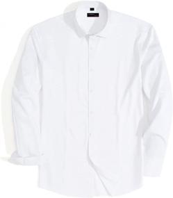 img 3 attached to 👕 Gollnwe Sleeve Stretch Bamboo Shirts: The Perfect Blend of Style and Comfort