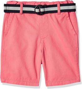 img 4 attached to Childrens Place Belted Chino Shorts Boys' Clothing : Shorts