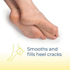 img 2 attached to 👣 Dr. Scholl's Cracked Heel Repair Balm - 2.5oz, 25% Urea for Dry Feet, Healing and Moisturizing Solution for Healthy Feet