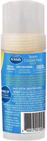 img 3 attached to 👣 Dr. Scholl's Cracked Heel Repair Balm - 2.5oz, 25% Urea for Dry Feet, Healing and Moisturizing Solution for Healthy Feet