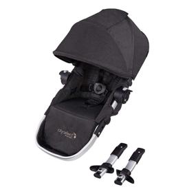 img 1 attached to 👶 City Select Stroller Second Seat Kit, Jet - Enhance your Baby Jogger Experience