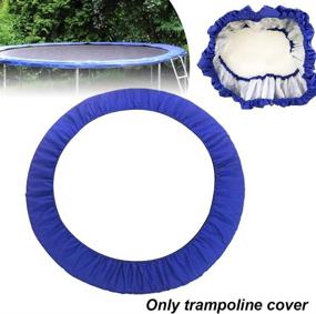 img 1 attached to 🔒 Ultimate Safety Solution: CALIDAKA Trampoline Spring Cover - Waterproof, Shock Absorbent Pad, Fits Multiple Round Trampoline Frames (32/36/38/40/45/48/50/54/60 inch)