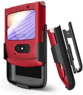 beltron case with clip for motorola razr 5g (at&amp cell phones & accessories logo