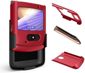 img 1 attached to BELTRON Case With Clip For Motorola RAZR 5G (AT&Amp Cell Phones & Accessories