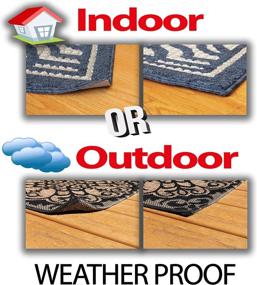 img 1 attached to 🚫 NeverCurl: The Ultimate Solution to Rug Corner Curling - Perfect V Shape Design for Indoor & Outdoor Rugs. Made in USA, Patented and Safe for Wood Floors!