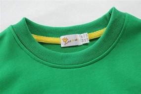 img 3 attached to EULLA Little Boys Girls Sweatshirt: Stylish Toddler Christmas Clothes for Boys Ages 1-7