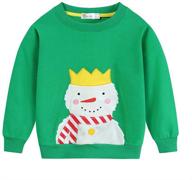 eulla little boys girls sweatshirt: stylish toddler christmas clothes for boys ages 1-7 logo