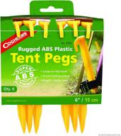 🏕️ durable abs plastic tent pegs by coghlan's: ensuring a firm and reliable campsite setup логотип