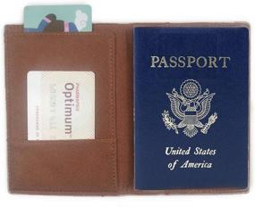 img 1 attached to Держатель паспорта для внешних документов, зеленый арбуз