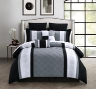 chic home embroidery comforter livingston logo