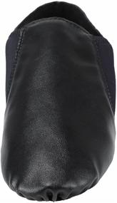 img 3 attached to 7M Men's Black Slip-On Linodes Leather Upper Shoe