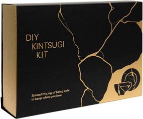 img 3 attached to 🎨 Enhance Your Pottery with DIY Kintsugi Kit: Repair and Revive Ceramic Artistry with Powder Glue - Japanese Kintsugi Repair Starter Kit