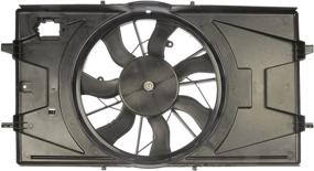 img 1 attached to Dorman 620-635 Radiator Fan Assembly in Sleek Black - Efficient Cooling Solution