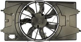 img 3 attached to Dorman 620-635 Radiator Fan Assembly in Sleek Black - Efficient Cooling Solution