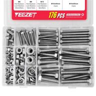 yeezet 44set m6 m8 m10 heavy duty bolts and nuts assortment kit logo